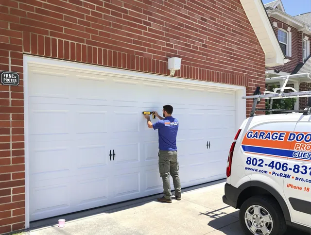 Local garage door repair service by Garden City Garage Door Repair in Garden City