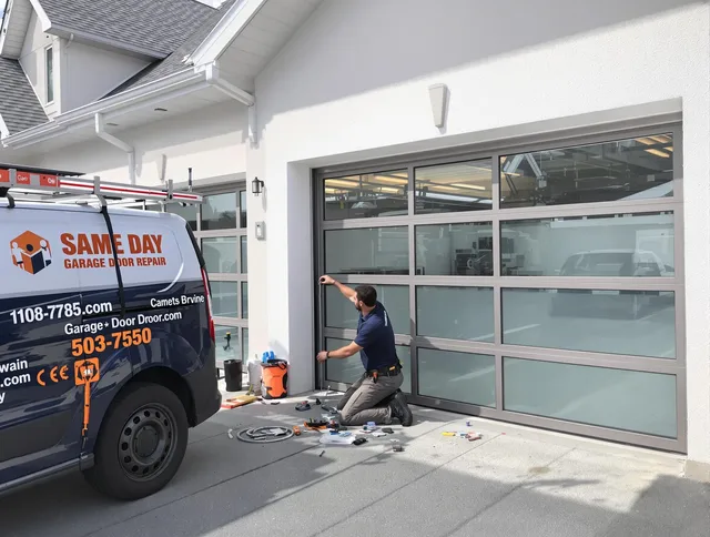 Same-day garage door repair service by Garden City Garage Door Repair in Garden City